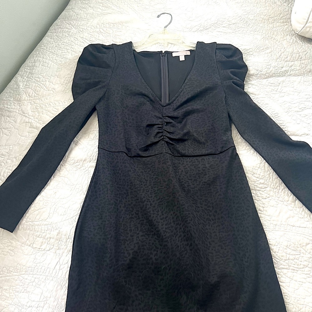 Chelsea•28 brand  Black Leopard dress
